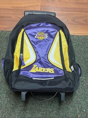 Los Angeles Lakers NBA Prime Convertible Roller Tote / backpack